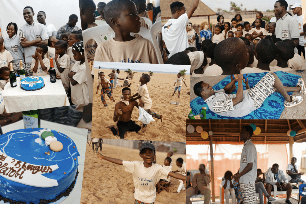 Article : Ayecoro Olatobi Landry pose un acte formidable pour son anniversaire